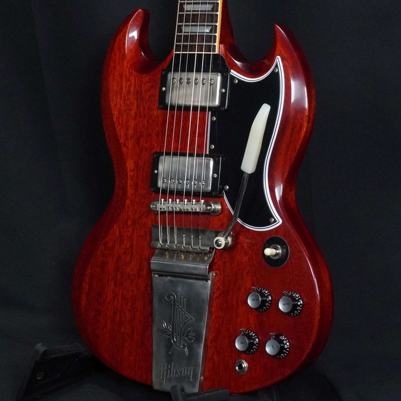GIBSON CUSTOM / 1964 SG Standard w/Maestro Vibrola  VOS Cherry Red 【御茶ノ水本店FINEST GUITARS】