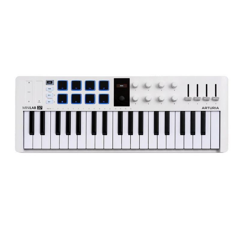 Arturia アートリア / MiniLab 37 WH ベロシティ対応37keyスリム鍵盤