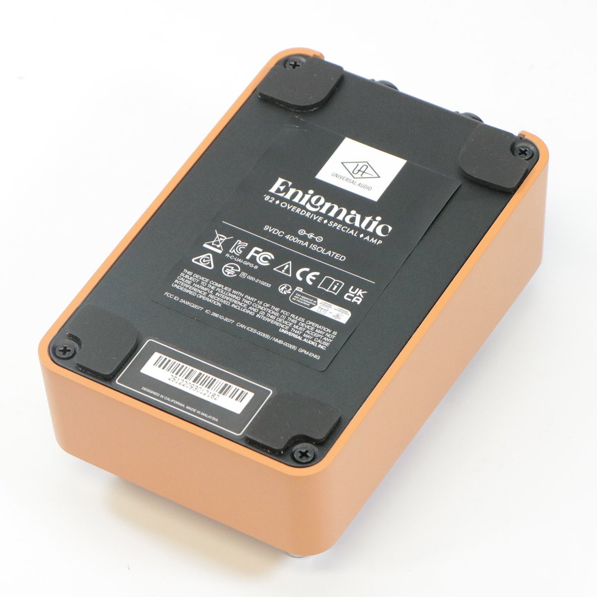 中古】Universal Audio / UAFX Enigmatic 82 Overdrive アンプ