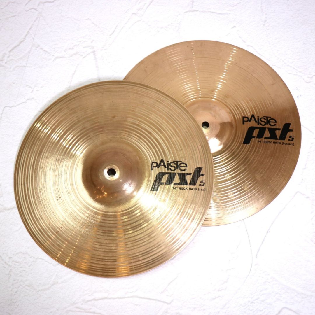 中古】PAISTE / PST5 14 Rock Hats パイステ PST5 14インチ ロック