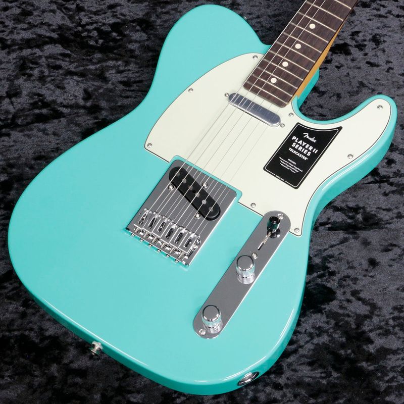 エレキギター テレキャス風変形。ミントグリーン Fender / 75th Anniversary Player II Telecaster Rosewood