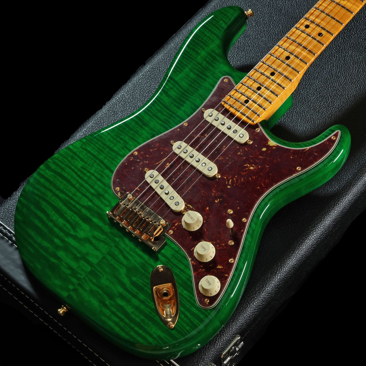 Fender Custom Shop / LTD Custom Deluxe 3A Flame Maple Top Stratocaster NOS EGT 사진 2