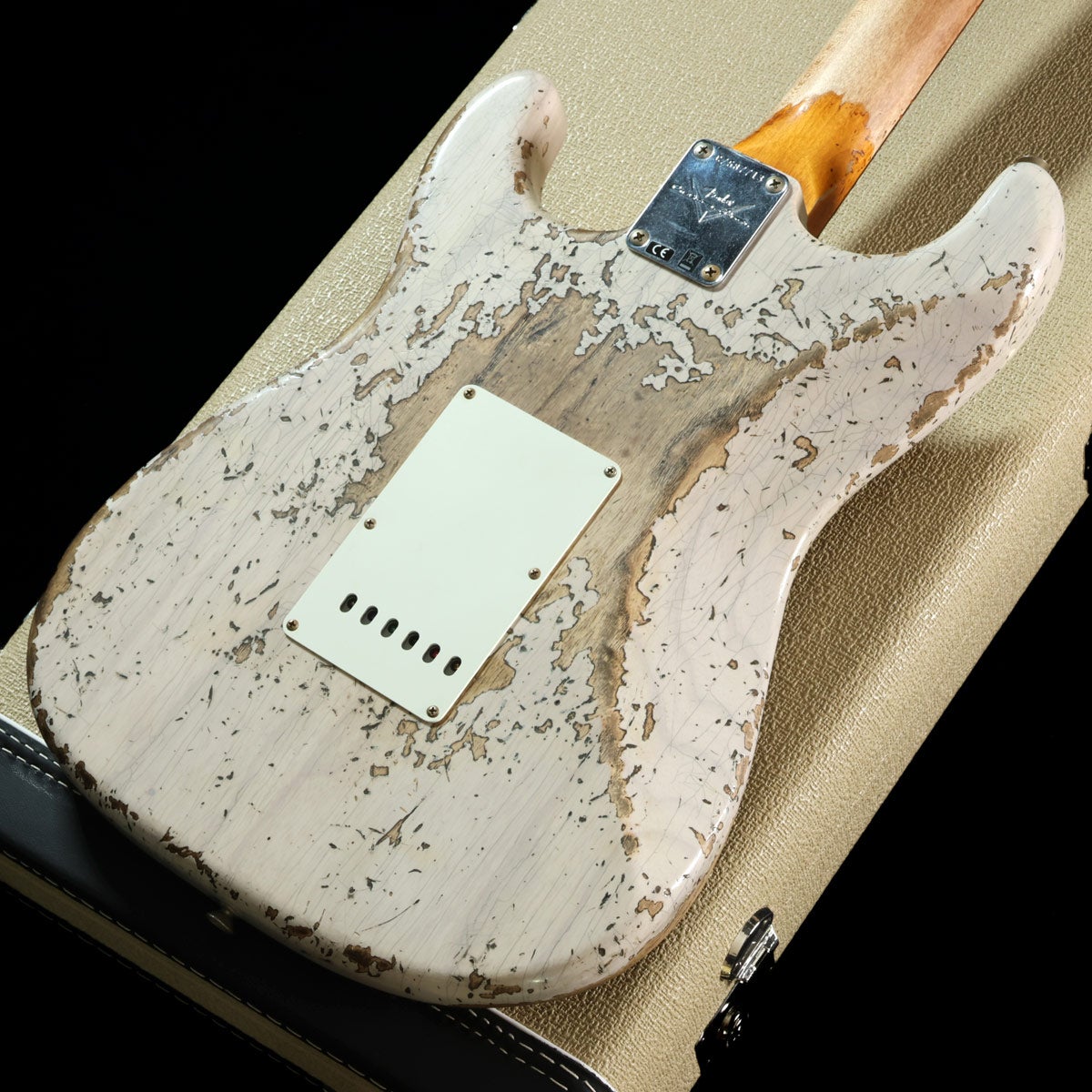 Fender Custom Shop / Custom Built 1963 Stratocaster Super Heavy Relic White Blonde 【중량: 3.60kg】 사진 4