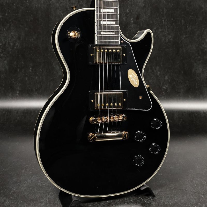Epiphone / Inspired by Gibson Les Paul Custom Ebony 【S/N