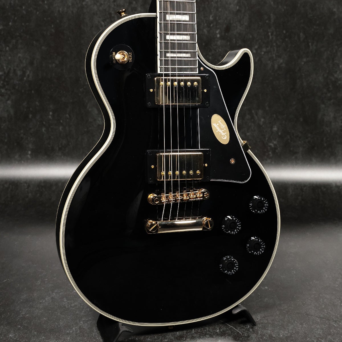 Epiphone / Inspired by Gibson Les Paul Custom Ebony 【S/N
