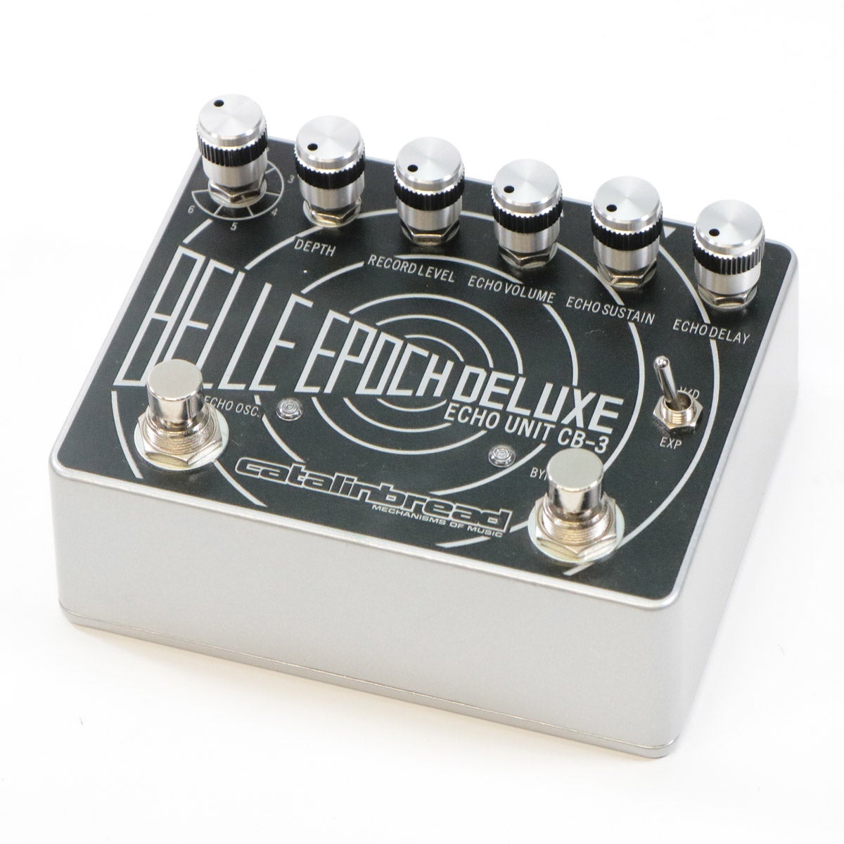 中古】Catalinbread / Belle Epoch Deluxe Black and Silver ディレイ