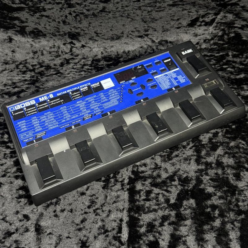 BOSS ME-8 エレキギターマルチエフェクター 動作確認済み 中古】BOSS / ME-8 / Guitar Multiple Effects 【新宿店】 | フロア