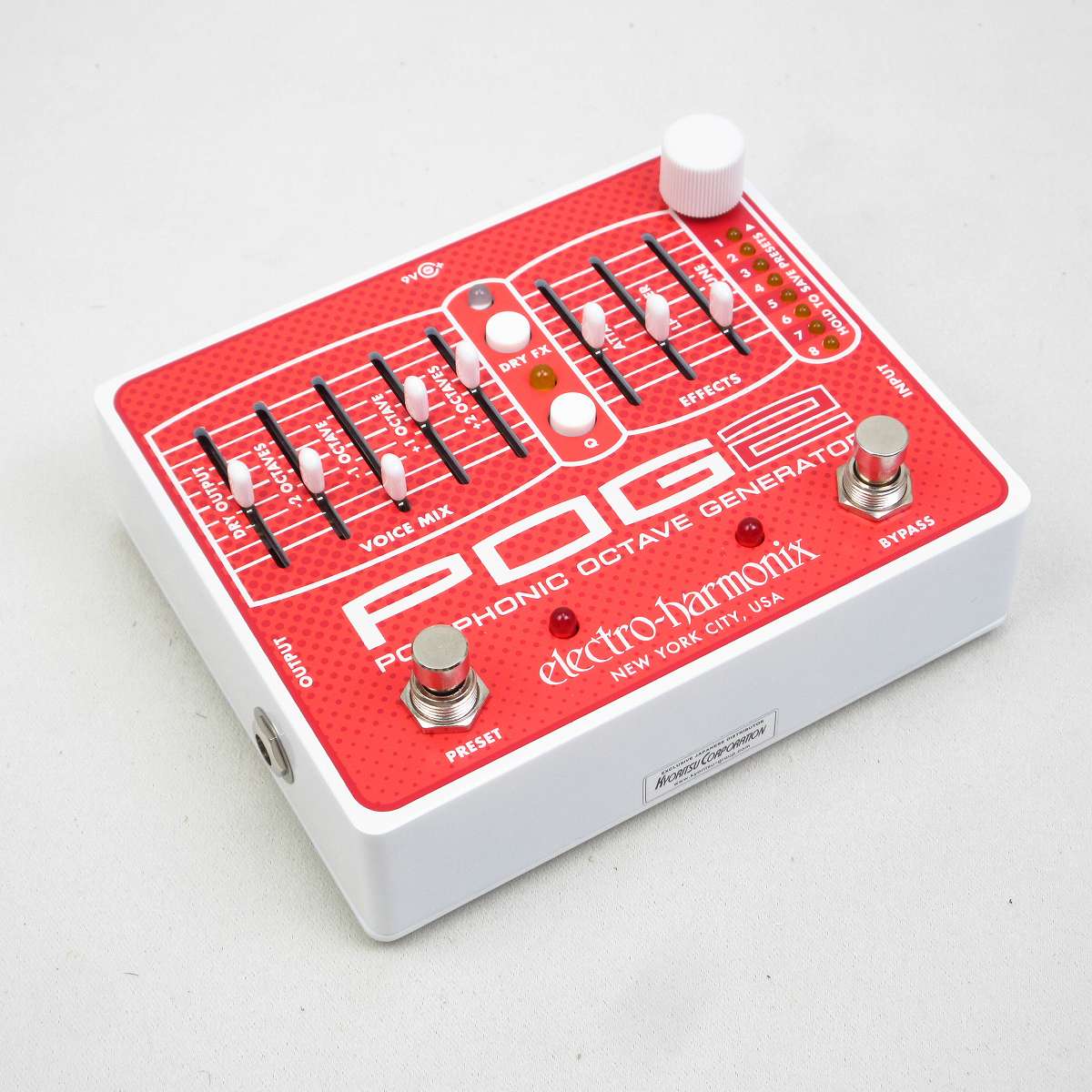 中古】Electro-Harmonix / POG2 Polyphonic Octave Generator オクター