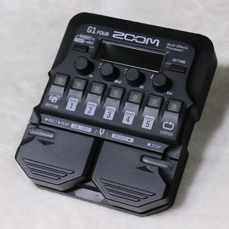 新品で無使用！ZOOM G1 FOUR 中古】ZOOM / G1 Four 【梅田店】 | フロアタイプ | イシバシ楽器