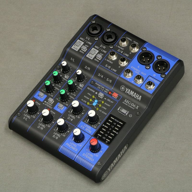 中古】 YAMAHA / MG06X 【御茶ノ水本店】 | アナログミキサー