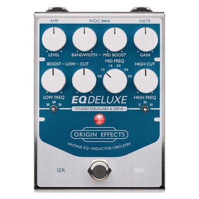 【新製品】[往年の名機Pultec EQP-1Aベース/フルアナログEQ] ORIGIN EFFECTS / EQ DELUXE Studio Equaliser & Drive フルアナログEQ イコライザー オリジンエフェクツ 【国内正規品】