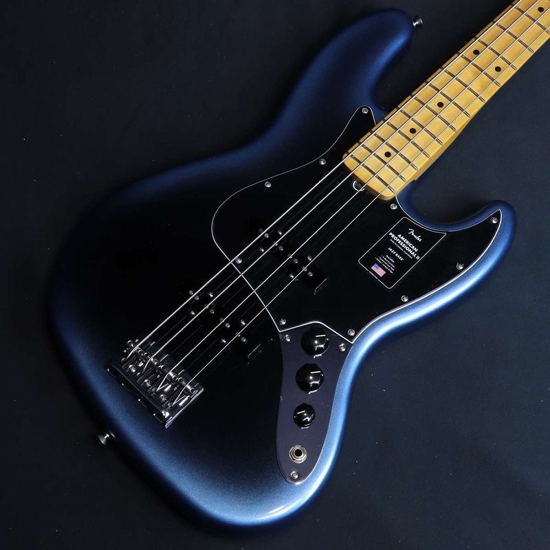 Fender/ American Professional II Jazz Bass Maple Fingerboard Dark Night 【横浜店】【S/N:US25105289】【4.07kg】