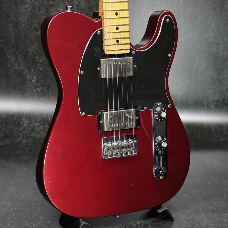 中古】Fender Mexico / Blacktop Telecaster HH Maple Candy Apple Red