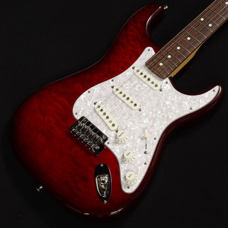 Fender / ISHIBASHI FSR MIJ Hybrid II Stratocaster Transparent Red