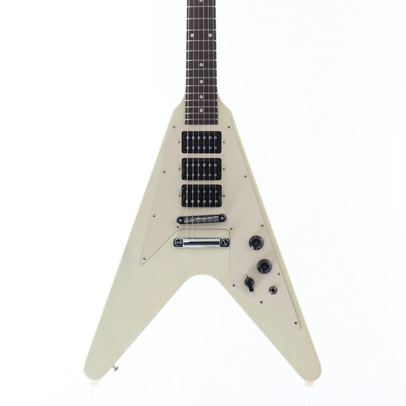 【中古】Gibson USA / Flying V Faded 3 Pickups Worn White 【梅田店】