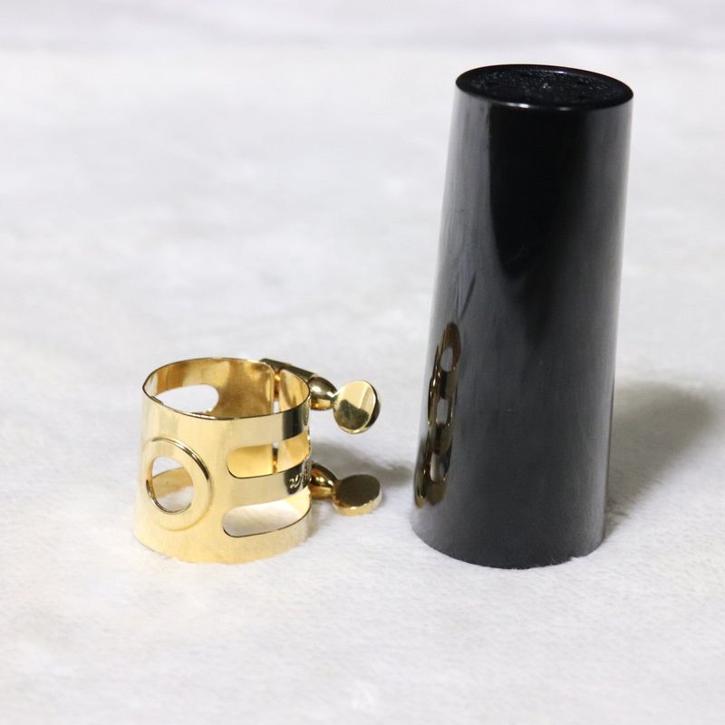 中古】Wood stone / GP Meyer アルトサックス リガチャー 【梅田店