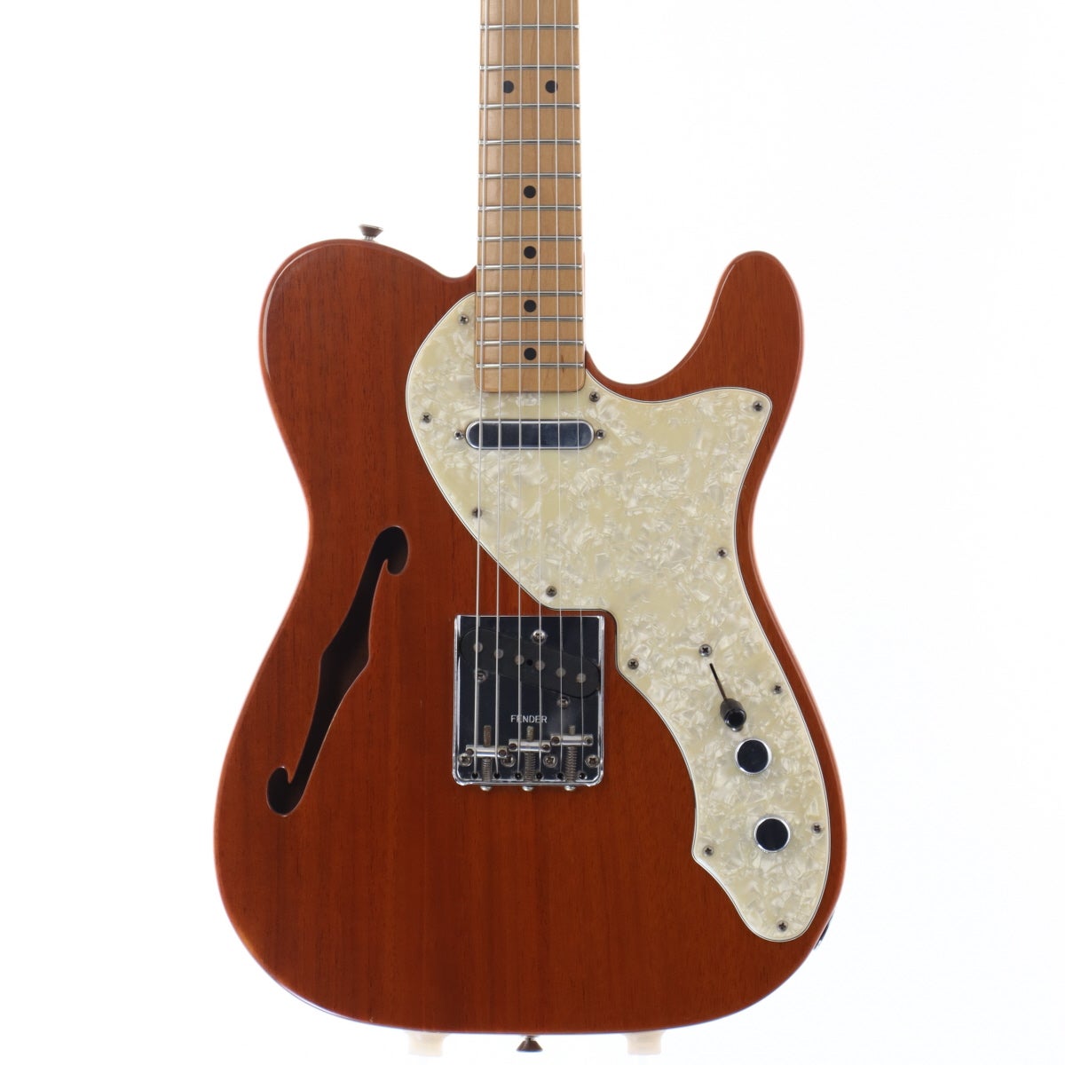Fender Telecaster セミホロウボディ ブラウン　メキシコ 中古】Fender Mexico / Classic 69 Telecaster Thinline Mahogany