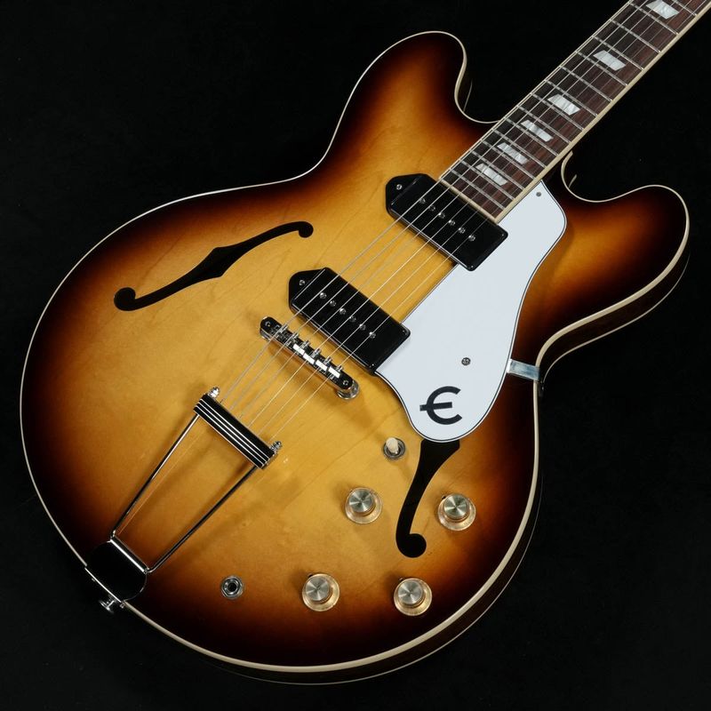 Epiphone casino　サンバースト　ピアレス製　ハードケース付 Epiphone casino サンバースト ピアレス製 ハードケース付 Amazon
