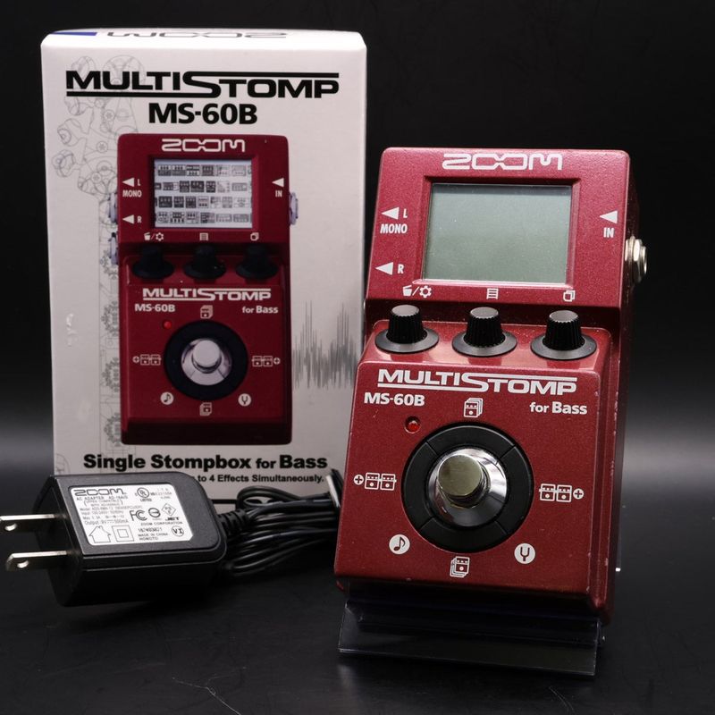 中古】ZOOM / MS-60B MultiStomp for Bass コンパクトマルチ