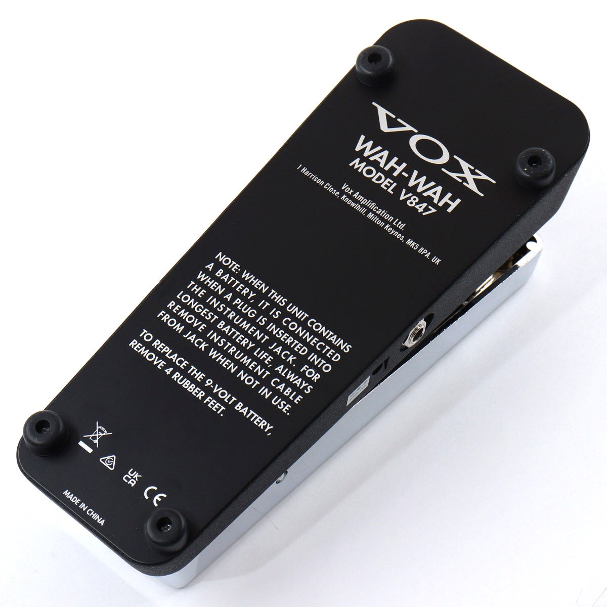 中古】VOX / V847A / Original Wah Wah Pedal 【池袋店】 | ワウペダル