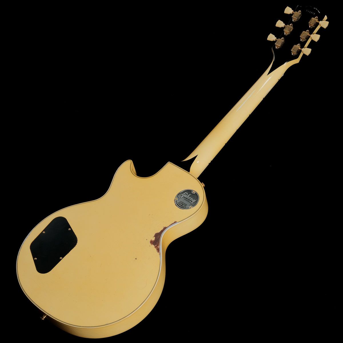 Gibson Custom / Murphy Lab 1957 Les Paul Custom 3PU Heavy Antique White【시부야점】《장기 매장 전시품 미세 흠집 아울렛 특가》《시부야점 세일》 사진 4