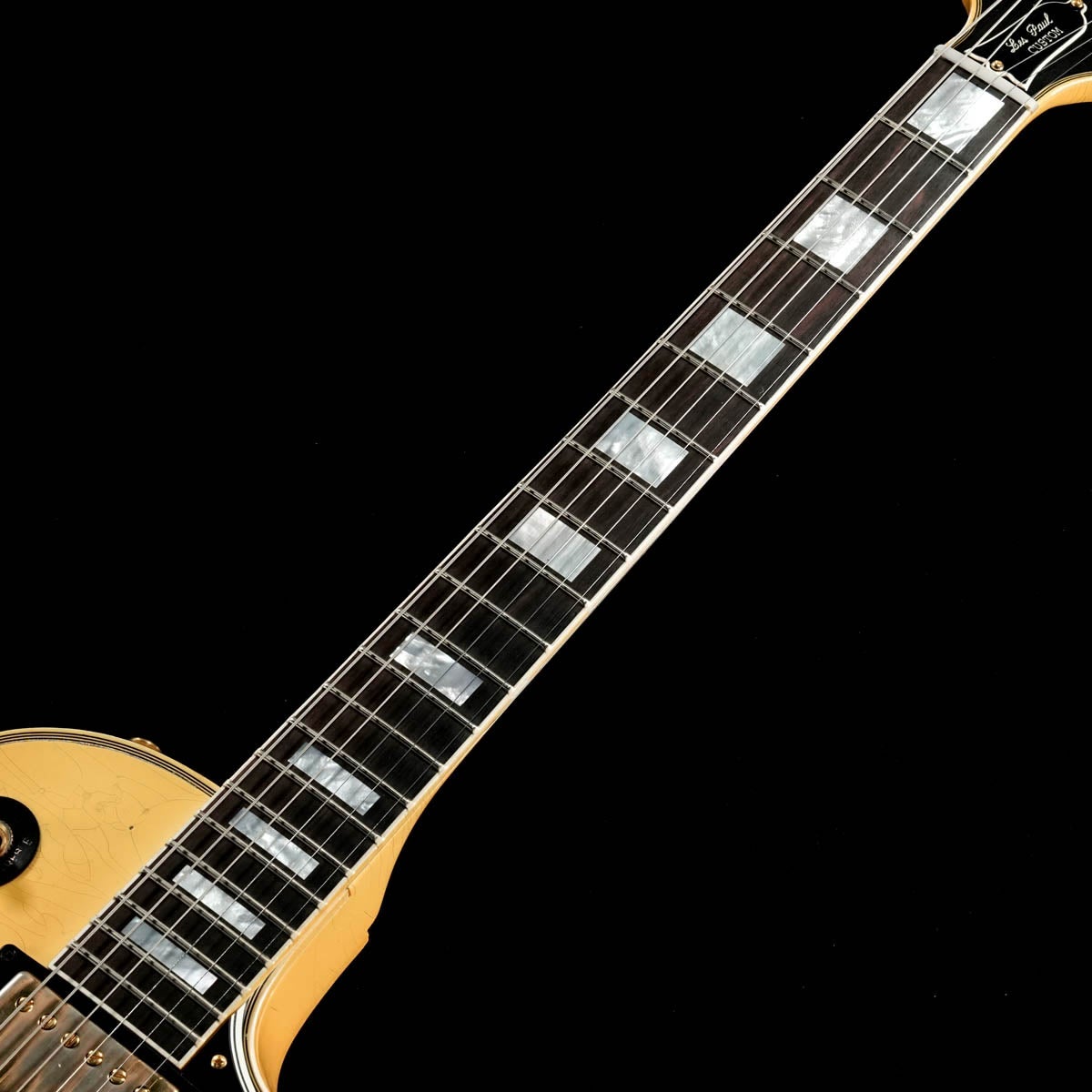 Gibson Custom / Murphy Lab 1957 Les Paul Custom 3PU Heavy Antique White【시부야점】《장기 매장 전시품 미세 흠집 아울렛 특가》《시부야점 세일》 사진 4