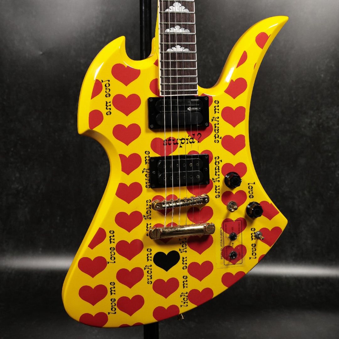 中古】Fernandes / MG-145S Heart Yellow 【名古屋栄店】 | 変形ギター