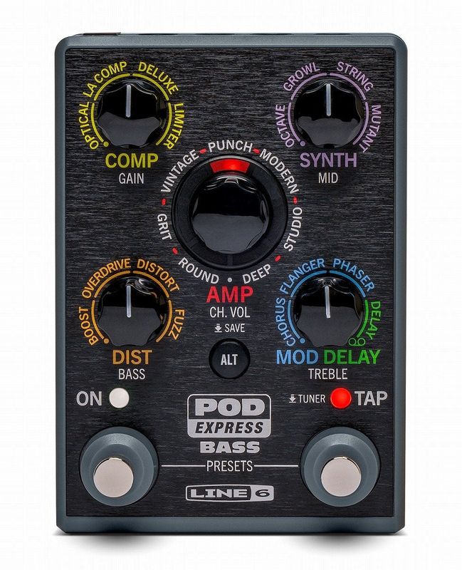 Line6 / POD Express Bass ベース用マルチエフェクター 【展示処分