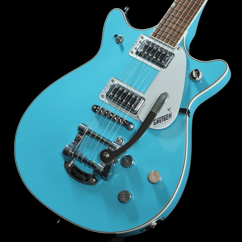 【みかづき】バーレイscilla 2客セット　ブルー Gretsch / G5232T Electromatic Double Jet FT with Bigsby Laurel