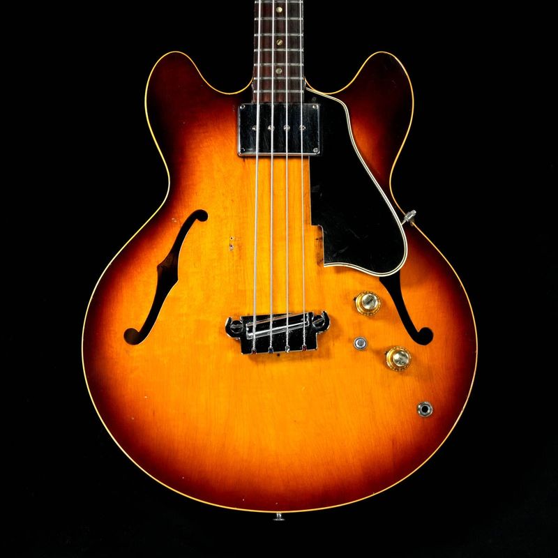 【Vintage】Gibson / EB-2 Sunburst 【渋谷店】《05VG》