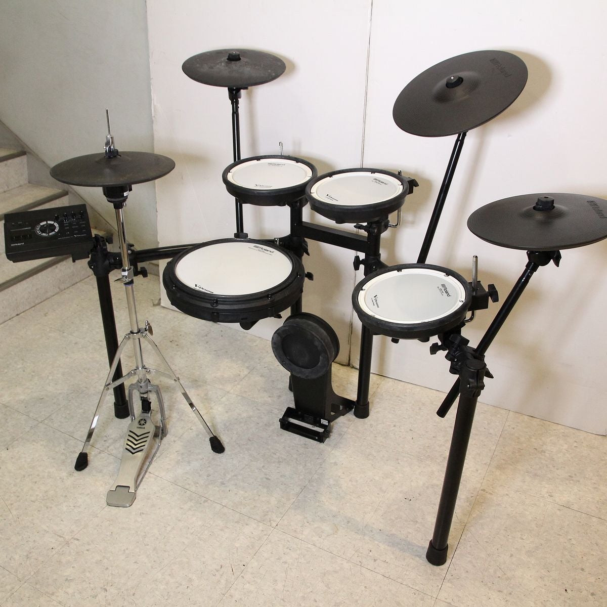 中古】ROLAND / TD-17KVX-S V-Drums Kit ハイハットスタンド付属 電子