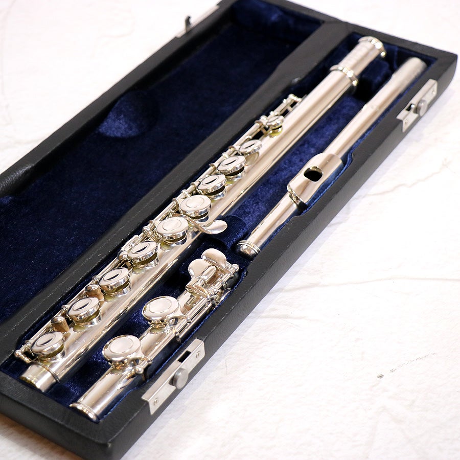 【中古】 父の独楽 中古】MURAMATSU / ムラマツ STANDARD 総銀製フルート 【1年保証