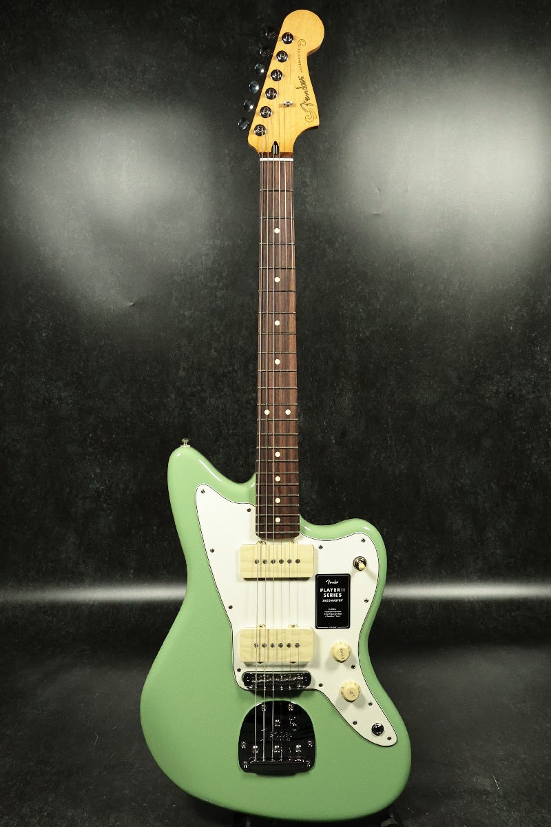 レア極美品LP！光風＆GREEN MASSIVE DUB ジャパレゲ　オマケ付 Fender Mexico / Player II Jazzmaster Birch Green Rosewood 【S/N