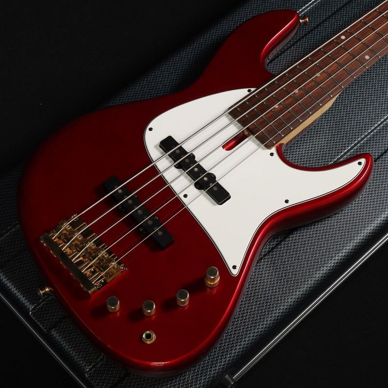 【中古】Fodera / NYC Empire 5 Strings 60FH Candy Apple Red 【心斎橋店】