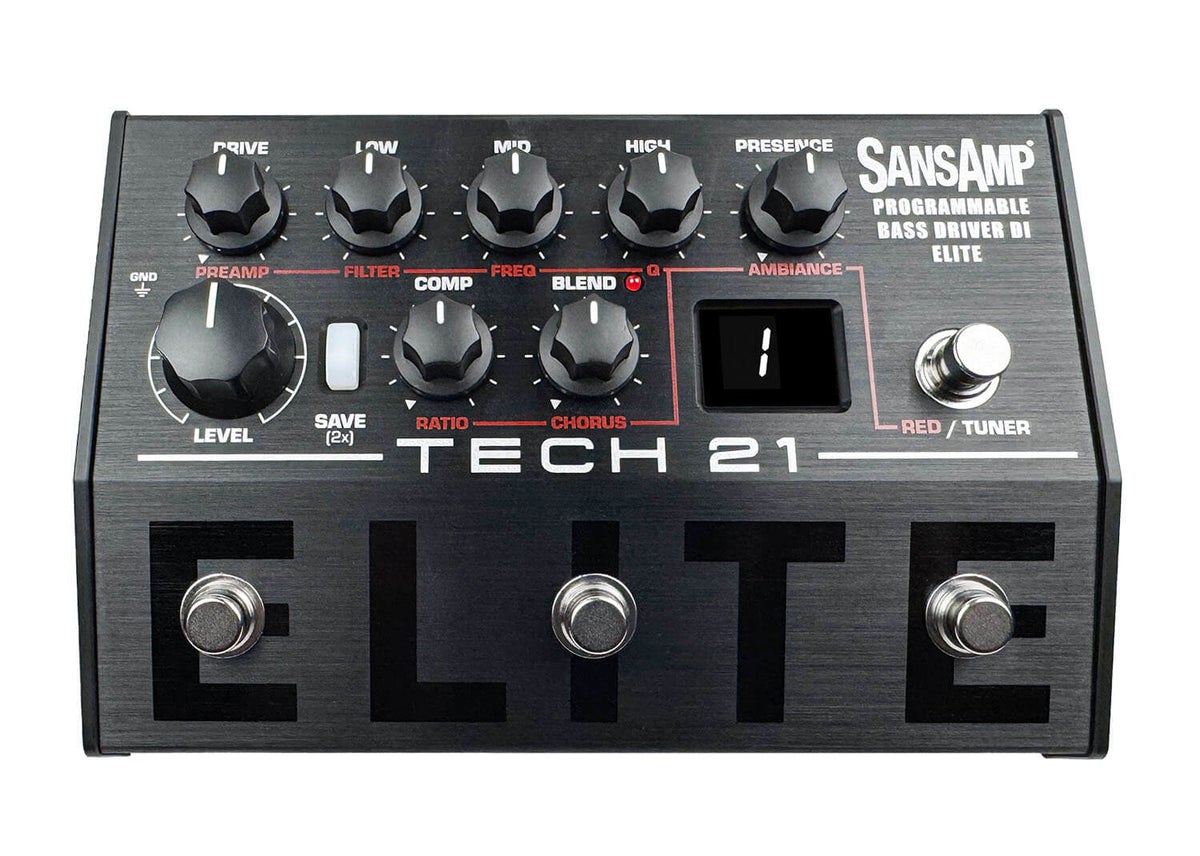 新製品】 [高い拡張性を融合したベース用プリアンプ/DI] TECH21