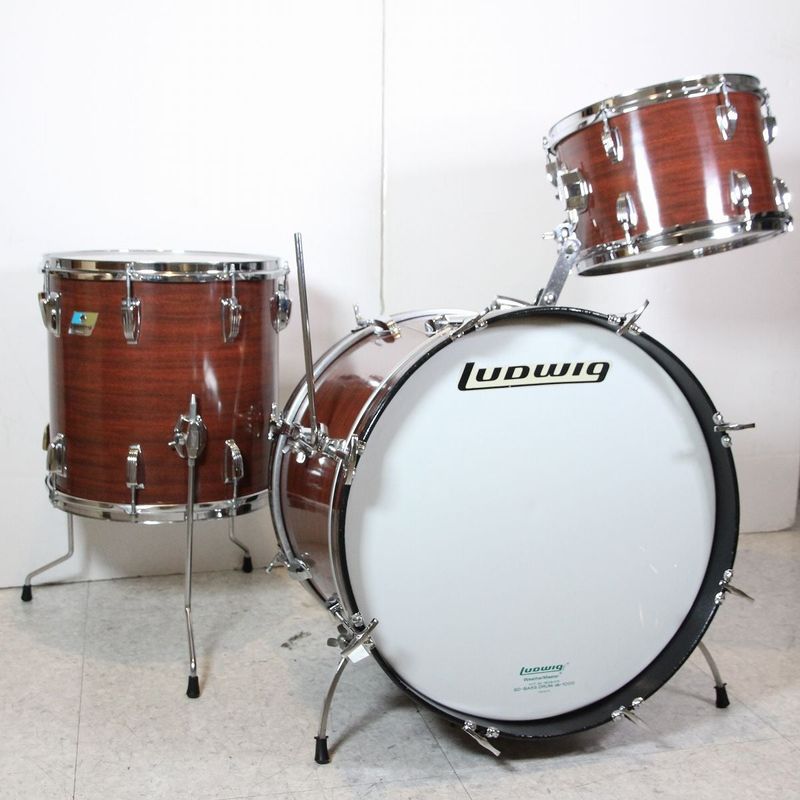 Moon Beat(中古品) 中古】LUDWIG / 70s DOWN BEAT 20/12/14 3pcs Walnut Cortex 70年代