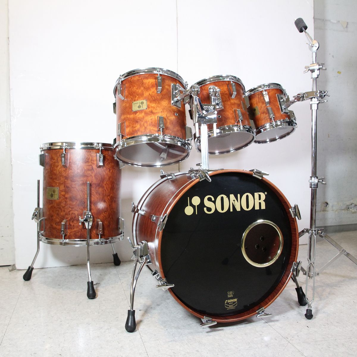 中古】SONOR / 80s SIGNATURE Sereis Bubinga 8/10/12/15/20 5pcs kit