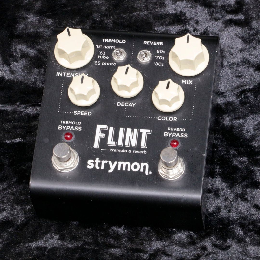 strymon FLINT v1 アダプタ付き 中古】STRYMON / FLINT V1 / tremolo & reverb 【新宿店】 | トレモロ
