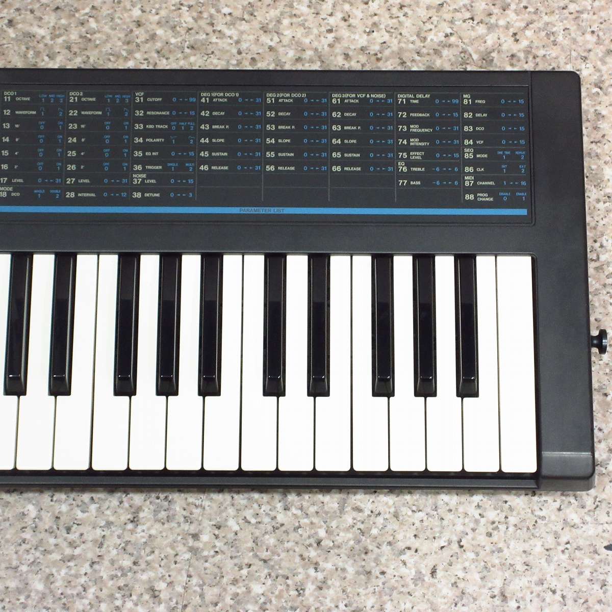 (H)KORG POLY-800 アナログシンセサイザー 本体　動作未確認 H)KORG POLY-800 アナログシンセサイザー 本体 動作未確認 H)KORG POLY