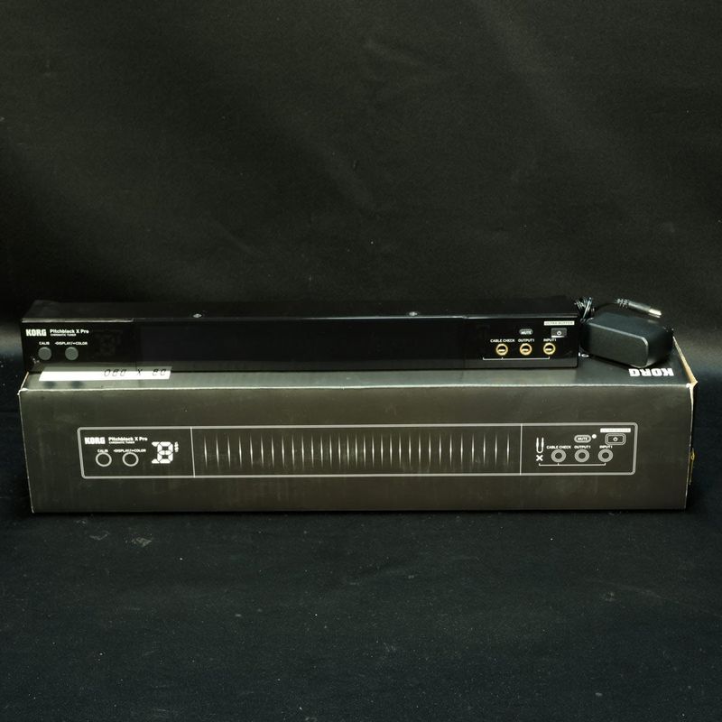 【中古】KORG / PB-X-PRO Pitchblack X Pro ラックチューナー 【福岡店】