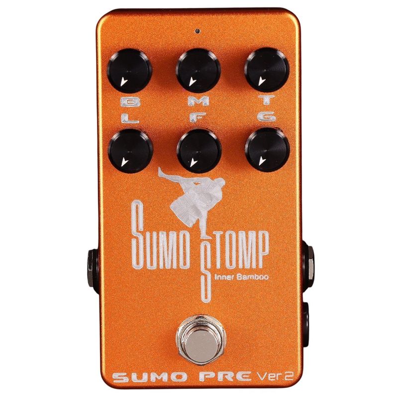 [音質グレードアップ/グッと前に飛ぶサウンドにブラッシュアップ!]  SUMO STOMP / SUMO PRE Ver.2 プリアンプ スモウストンプ 日本製 Made in Japan