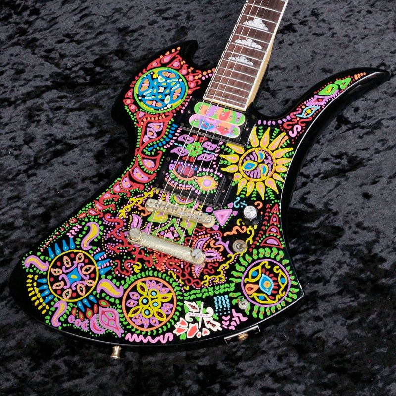 【中古】FERNANDES/BURNY / MG-120X Graphic on Black hide Model 【新宿店】
