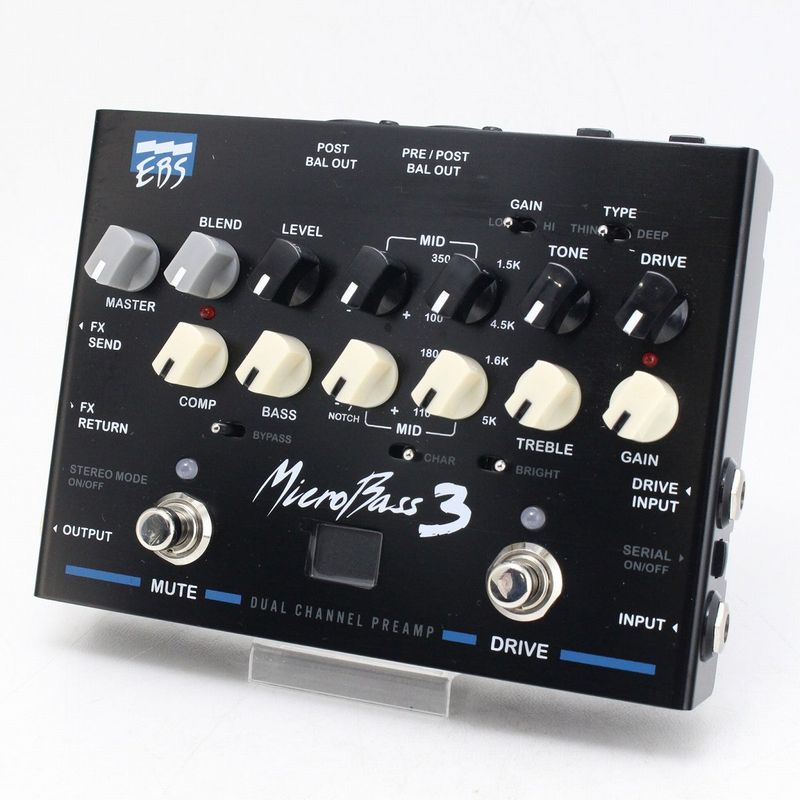 中古】 EBS / MICRO BASS 3 【御茶ノ水本店】 | プリアンプ/DI