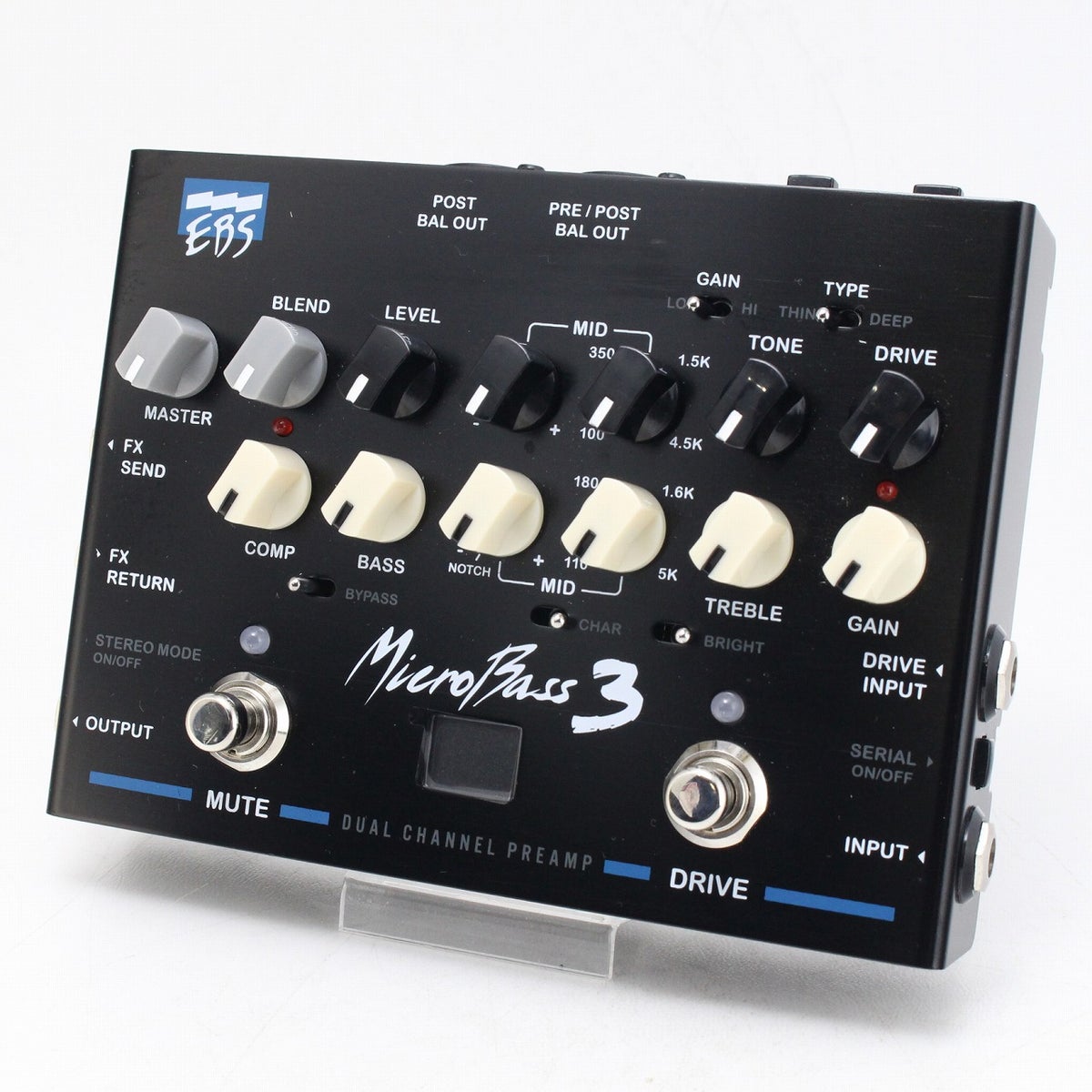 中古】 EBS / MICRO BASS 3 【御茶ノ水本店】 | プリアンプ/DI