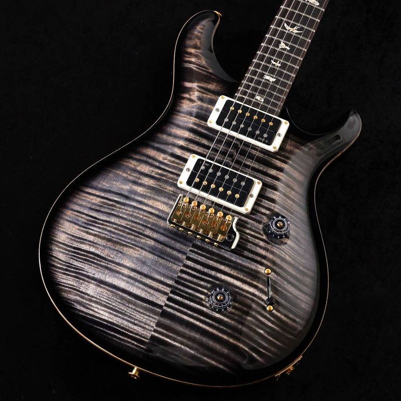 Paul Reed Smith (PRS) / 2025 Custom 24 10Top Charcoal Burst (3.37kg)【S/N:25 0421903】【PRS氏直筆サイン入り】 【御茶ノ水本店】