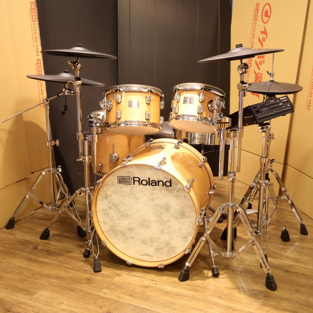 中古】ROLAND / VAD706 V-Drums Acoustic Design Kit Gloss Natural