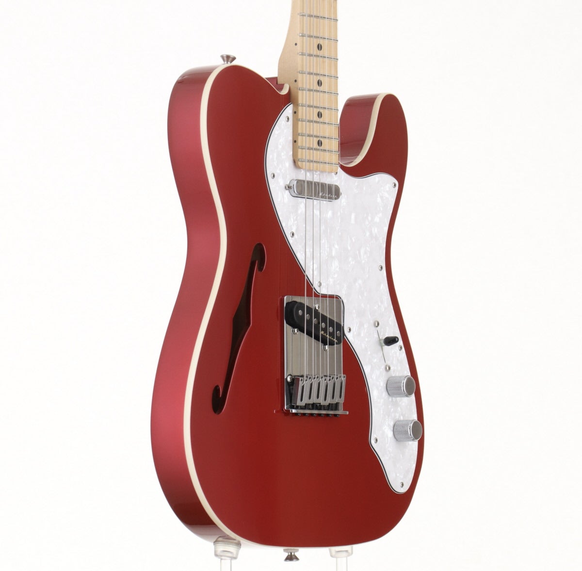 中古】FENDER MEXICO / Deluxe Telecaster Thinline Maple Candy Apple