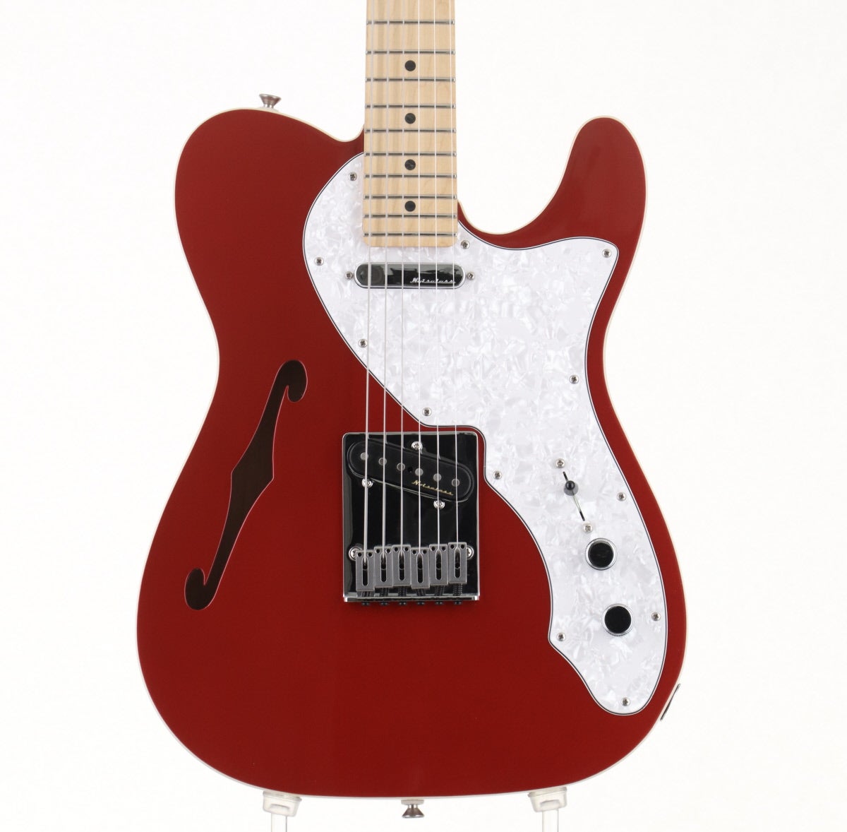 中古】FENDER MEXICO / Deluxe Telecaster Thinline Maple Candy Apple