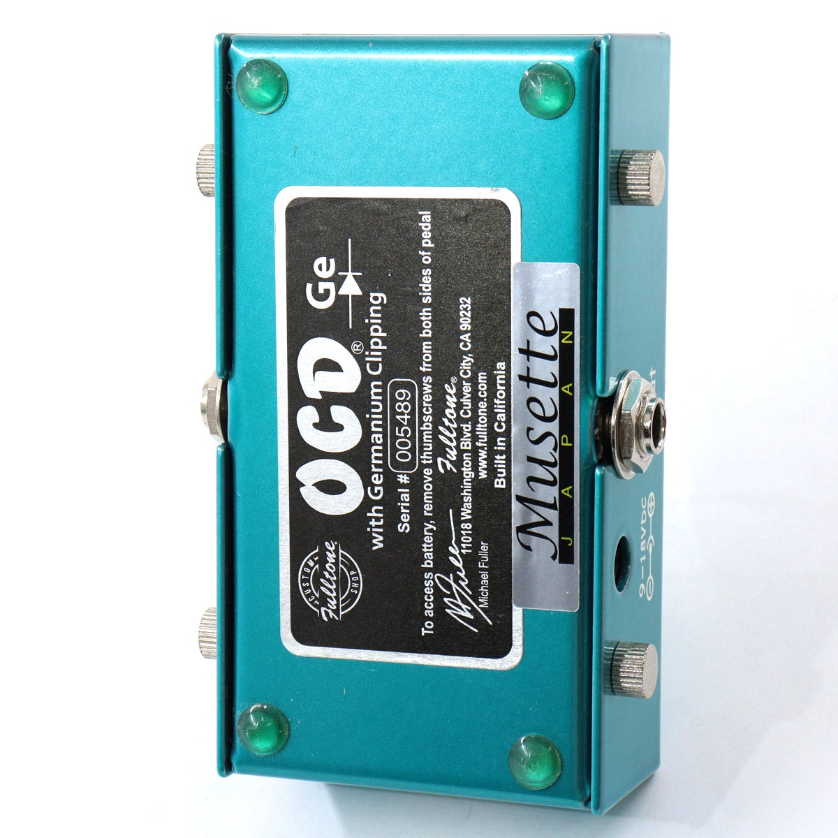 中古】FULLTONE / OCD-Ge / OCD-Germanium 【池袋店】 | オーバー