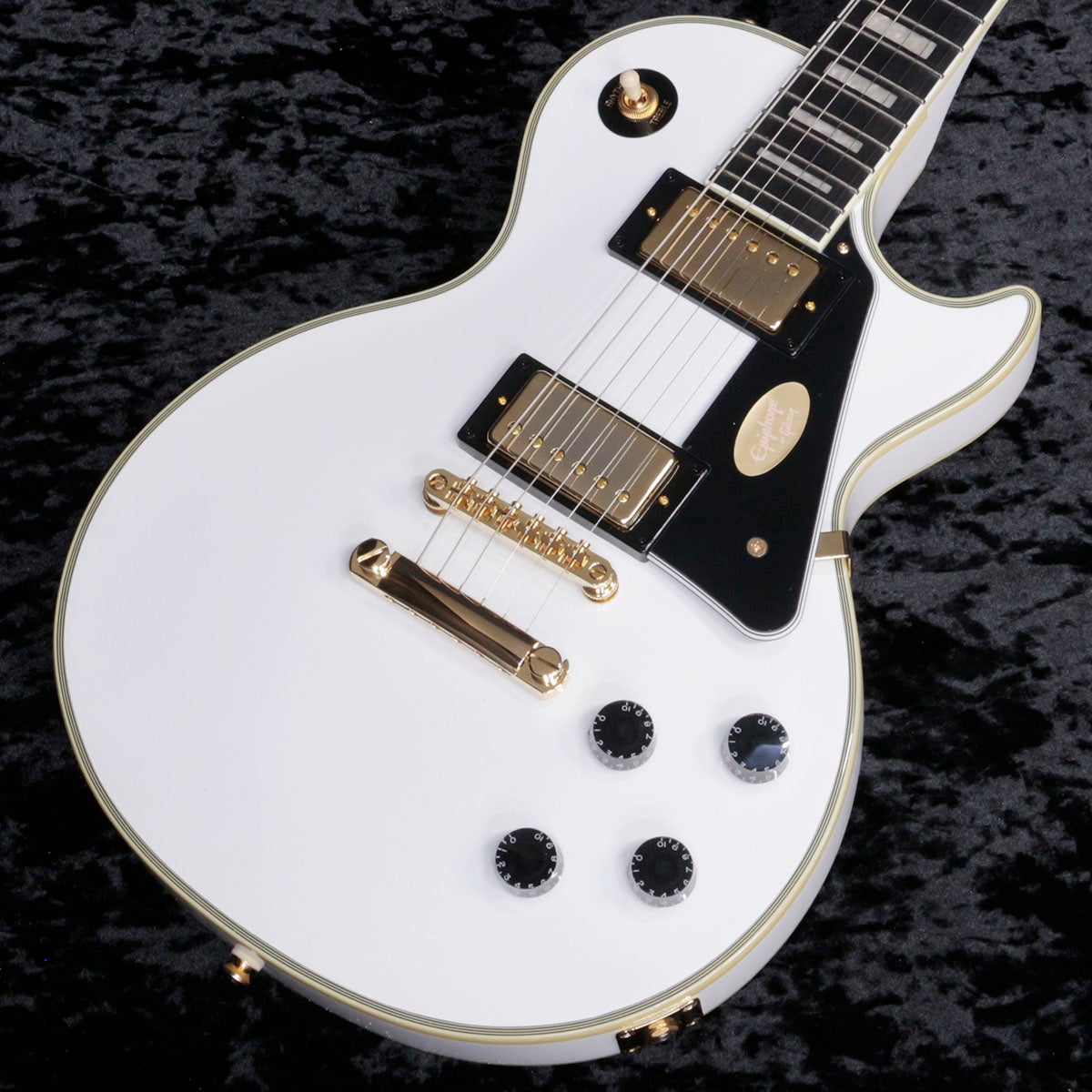 Epiphone / Inspired by Gibson Les Paul Custom Alpine White 【2ND